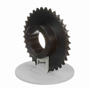 BROWNING 1171339 Roller Chain Sprocket, Bushed Bore, Steel | AJ9GED 60Q34