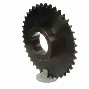 BROWNING 1171982 Roller Chain Sprocket, Bushed Bore, Steel | AJ9GGW 80R39