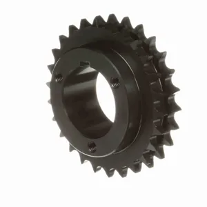 BROWNING 1174184 Roller Chain Sprocket, Bushed Bore, Steel | BA2ZBM D40P26