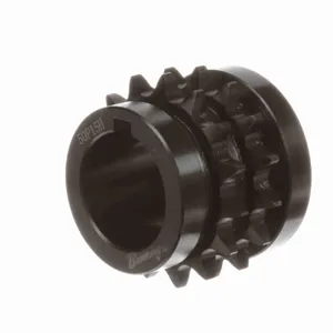 BROWNING 1174325 Roller Chain Sprocket, Bushed Bore, Steel | AZ9ZPB D50P15