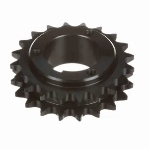 BROWNING 1174374 Roller Chain Sprocket, Bushed Bore, Steel | AZ9YLF D50P20