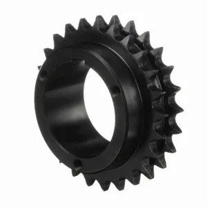 BROWNING 1174424 Roller Chain Sprocket, Bushed Bore, Steel | AJ9GMX D50Q25