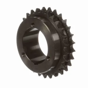 BROWNING 1174440 Roller Chain Sprocket, Bushed Bore, Steel | AJ9GMZ D50Q27