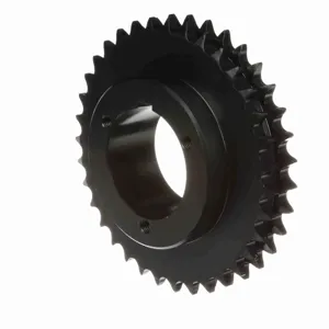 BROWNING 1174481 Roller Chain Sprocket, Bushed Bore, Steel | AJ9GND D50Q35