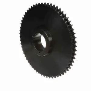 BROWNING 1174556 Roller Chain Sprocket, Bushed Bore, Steel | AJ9GNL D50Q60