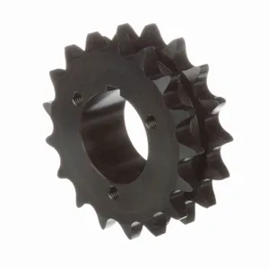 BROWNING 1174622 Roller Chain Sprocket, Bushed Bore, Steel | AJ9GNT D60P17