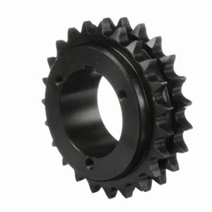 BROWNING 1174689 Roller Chain Sprocket, Bushed Bore, Steel | AJ9GNY D60Q23