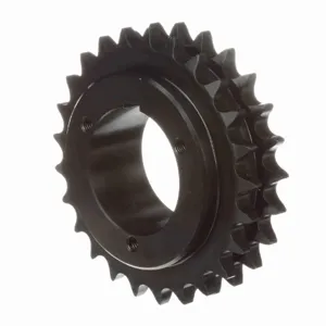 BROWNING 1174705 Roller Chain Sprocket, Bushed Bore, Steel | AJ9GPA D60Q25