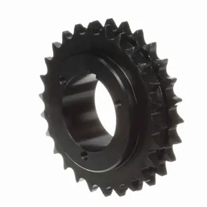 BROWNING 1174713 Roller Chain Sprocket, Bushed Bore, Steel | AJ9GPB D60Q26