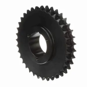 BROWNING 1174762 Roller Chain Sprocket, Bushed Bore, Steel | AJ9GPG D60Q35