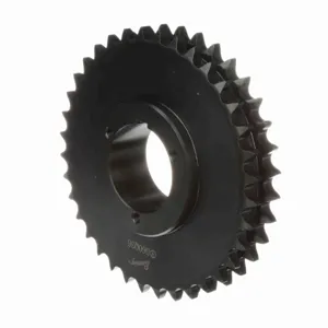 BROWNING 1174770 Roller Chain Sprocket, Bushed Bore, Steel | AJ9GPH D60Q36