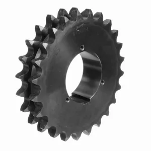 BROWNING 1183284 Roller Chain Sprocket, Bushed Bore, Steel | AL4TCC D80R52