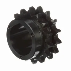 BROWNING 1174903 Roller Chain Sprocket, Bushed Bore, Steel | AJ9GPU D80Q15