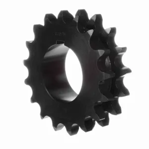 BROWNING 1174929 Roller Chain Sprocket, Bushed Bore, Steel | AJ9GPW D80Q17