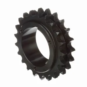 BROWNING 1174960 Roller Chain Sprocket, Bushed Bore, Steel | AJ9GQA D80R21