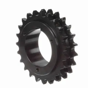 BROWNING 1174986 Roller Chain Sprocket, Bushed Bore, Steel | AJ9GQC D80R23