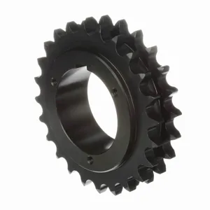 BROWNING 1174994 Roller Chain Sprocket, Bushed Bore, Steel | AJ9GQD D80R24