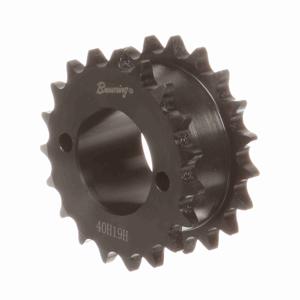 BROWNING 1176668 Roller Chain Sprocket, Bushed Bore, Steel | AZ9GTP DS40H19