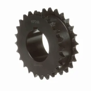 BROWNING 1176692 Roller Chain Sprocket, Bushed Bore, Steel | BA2BXM DS40P24