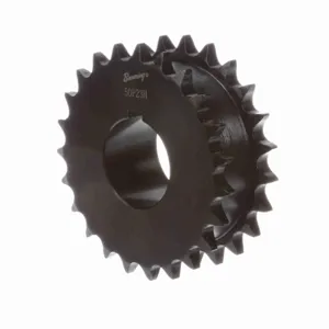 BROWNING 1176734 Roller Chain Sprocket, Bushed Bore, Steel | BA2ZBP DS50P23