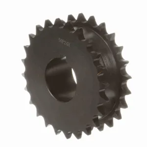 BROWNING 1176742 Roller Chain Sprocket, Bushed Bore, Steel | AZ9BXP DS50P24