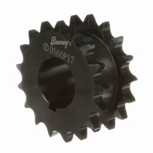 BROWNING 1176759 Roller Chain Sprocket, Bushed Bore, Steel | AJ9GQV DS60P17