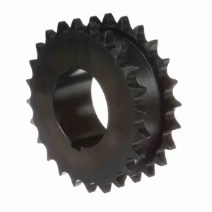 BROWNING 1176809 Roller Chain Sprocket, Bushed Bore, Steel | AJ9GQY DS60Q24