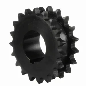 BROWNING 1176825 Roller Chain Sprocket, Bushed Bore, Steel | AJ9GRA DS80Q19