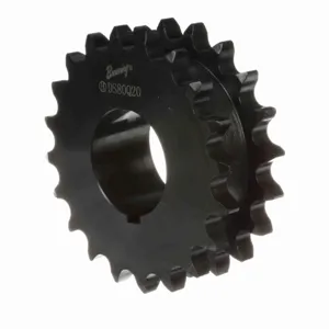 BROWNING 1176833 Roller Chain Sprocket, Bushed Bore, Steel | AJ9GRB DS80Q20