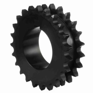 BROWNING 1176858 Roller Chain Sprocket, Bushed Bore, Steel | AJ9GRD DS80R23