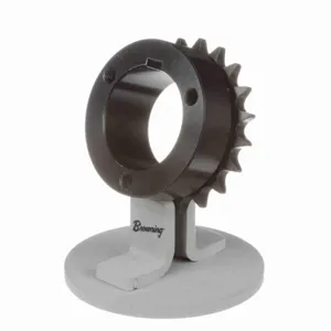 BROWNING 1177005 Roller Chain Sprocket, Bushed Bore, Steel | AJ9FZQ H40P20