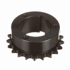 BROWNING 1177021 Roller Chain Sprocket, Bushed Bore, Steel | AZ9ABY H40P21