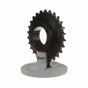 BROWNING 1177112 Roller Chain Sprocket, Bushed Bore, Steel | AJ9GAB H40H26