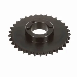 BROWNING 1177203 Roller Chain Sprocket, Bushed Bore, Steel | BA4WDQ H40H33