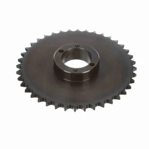 BROWNING 1177260 Roller Chain Sprocket, Bushed Bore, Steel | BA6PDG H40H40