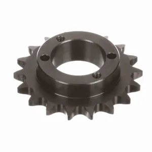 BROWNING 1177385 Roller Chain Sprocket, Bushed Bore, Steel | AJ9GBV H50H18