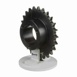 BROWNING 1177559 Roller Chain Sprocket, Bushed Bore, Steel | AJ9GCH H50P25