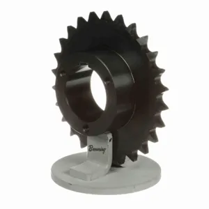 BROWNING 1177583 Roller Chain Sprocket, Bushed Bore, Steel | AJ9GCK H50P26