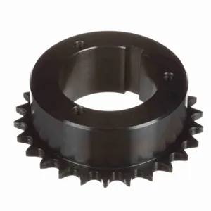 BROWNING 1177591 Roller Chain Sprocket, Bushed Bore, Steel | AJ9GCL H50Q26