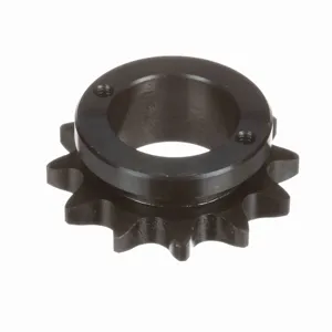 BROWNING 1177799 Roller Chain Sprocket, Bushed Bore, Steel | AJ9GCW H60H12