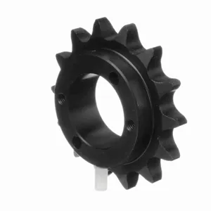 BROWNING 1177823 Roller Chain Sprocket, Bushed Bore, Steel | BA6HEB H60H14