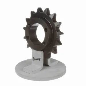 BROWNING 1177849 Roller Chain Sprocket, Bushed Bore, Steel | BA6RXF H60H15