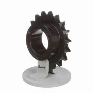 BROWNING 1177914 Roller Chain Sprocket, Bushed Bore, Steel | AJ9GDC H60P18