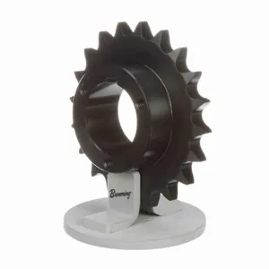 BROWNING 1177955 Roller Chain Sprocket, Bushed Bore, Steel | AJ9GDD H60P20