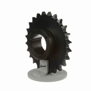 BROWNING 1178052 Roller Chain Sprocket, Bushed Bore, Steel | AJ9GDL H60P24