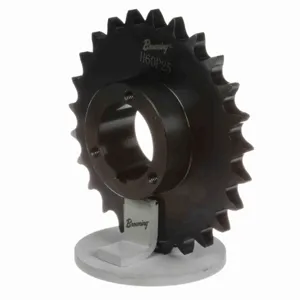 BROWNING 1178078 Roller Chain Sprocket, Bushed Bore, Steel | AJ9GDN H60P25