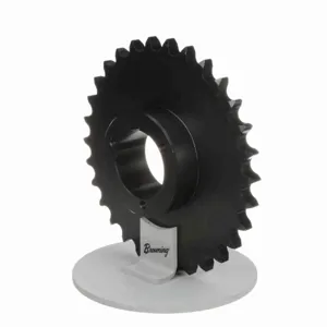 BROWNING 1178458 Roller Chain Sprocket, Bushed Bore, Steel | AJ9GGK H80Q30