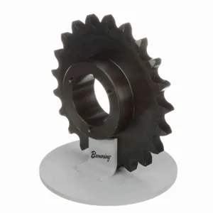 BROWNING 1178565 Roller Chain Sprocket, Bushed Bore, Steel | AJ9GJJ H100Q21