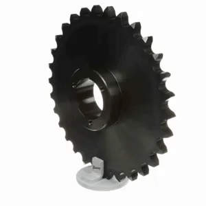 BROWNING 1178656 Roller Chain Sprocket, Bushed Bore, Steel | AJ9GJZ H100Q30