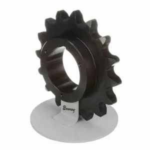 BROWNING 1178896 Roller Chain Sprocket, Bushed Bore, Steel | AJ9HTM H140R16